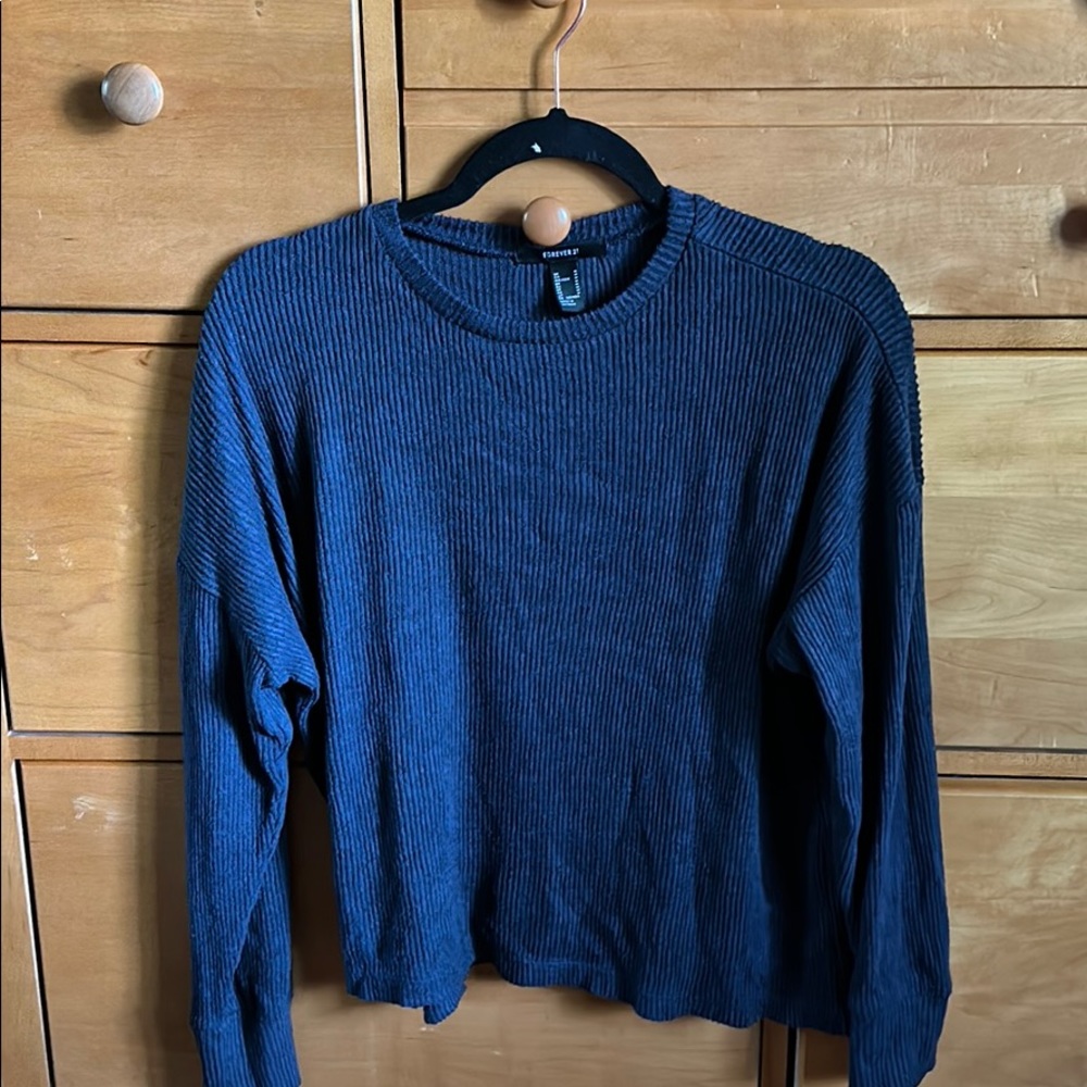 navy blue sweater